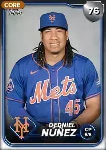 Dedniel Núñez Card