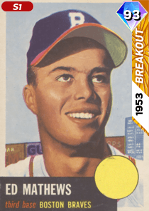 Eddie Mathews Card