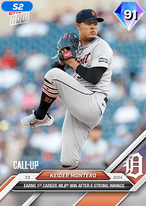 Keider Montero Card