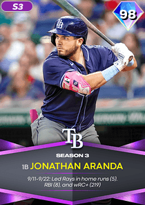 Jonathan Aranda Card