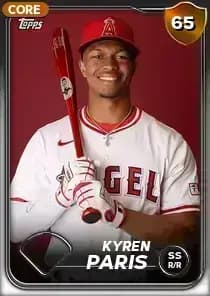 Kyren Paris Card