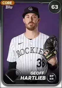 Geoff Hartlieb Card