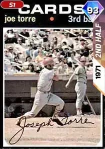 Joe Torre Card
