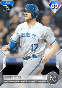Hunter Dozier Card