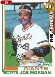 Joe Morgan Card