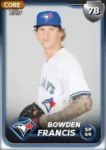 Bowden Francis Card