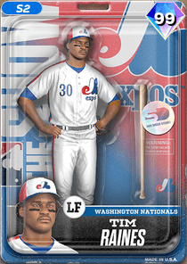 Tim Raines Card