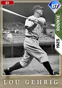 Lou Gehrig Card