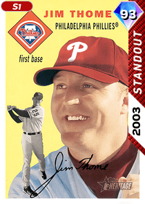 Jim Thome Card