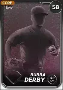 Bubba Derby Card