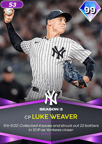 Luke Weaver Card