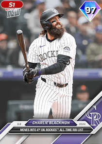 Charlie Blackmon Card