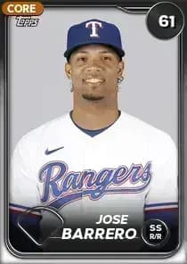 Jose Barrero Card