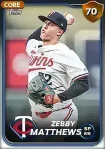 Zebby Matthews Card