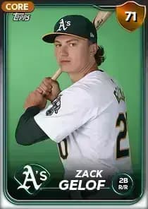 Zack Gelof Card