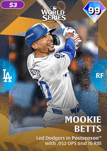 Mookie Betts Card