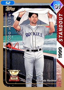 Todd Helton Card