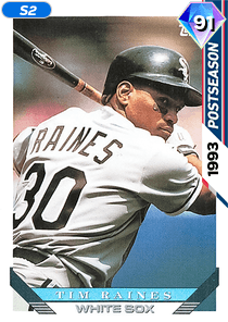 Tim Raines Card