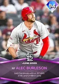 Alec Burleson Card