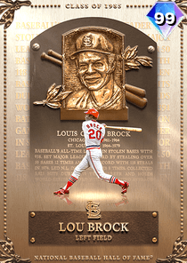 Lou Brock Card