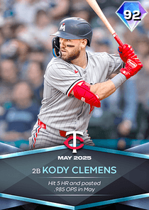 Kody Clemens Card