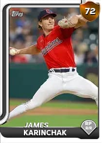 James Karinchak Card