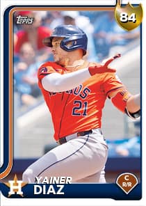 Yainer Diaz Card
