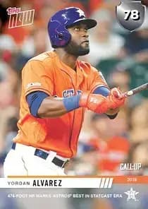 Yordan Alvarez Card