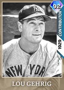 Lou Gehrig Card