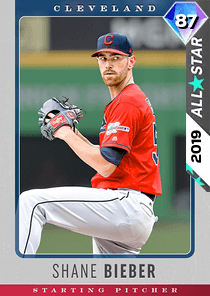 Shane Bieber Card