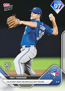 Trey Yesavage Card