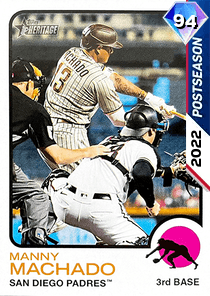 Manny Machado Card