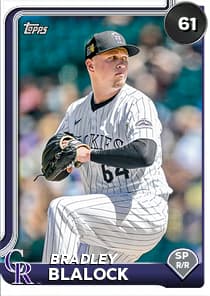 Bradley Blalock Card