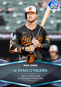 Ryan O'Hearn Card