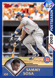 Sammy Sosa Card