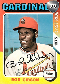 Bob Gibson Card