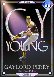 Gaylord Perry Card