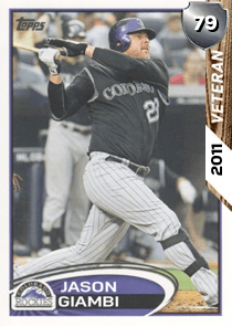 Jason Giambi Card