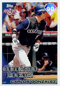 Carlos Gonzalez Card