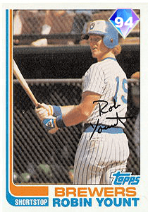 Robin Yount Card