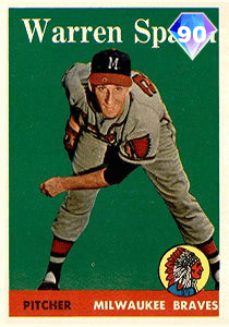 Warren Spahn Card