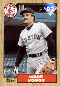 Wade Boggs Card