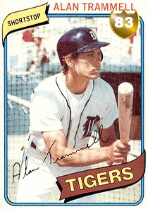 Alan Trammell Card