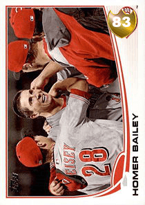 Homer Bailey Card