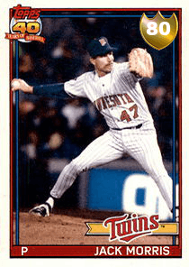Jack Morris Card