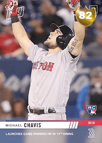 Michael Chavis Card