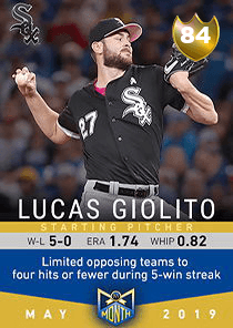 Lucas Giolito Card