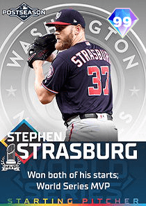 Stephen Strasburg Card
