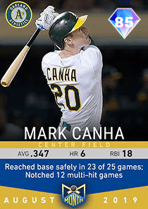 Mark Canha Card