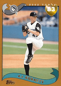 A.J. Burnett Card